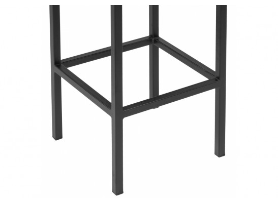 Барный стул Лофт ткань канди грей / черный матовый в Кургане