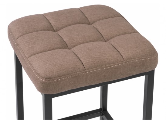 Барный стул Лофт ткань канди мокко / черный матовый в Кургане