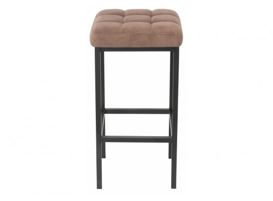 Барный стул Лофт ткань катания корица / черный матовый в Кургане