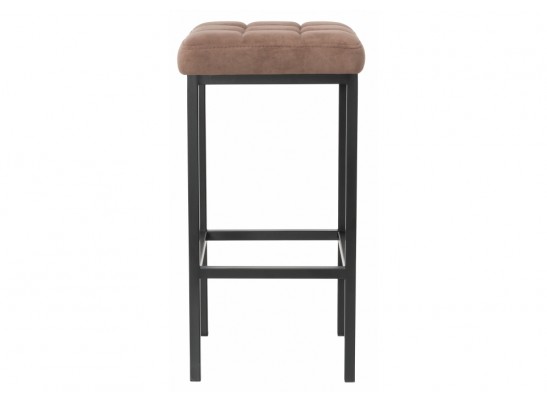 Барный стул Лофт ткань катания корица / черный матовый в Кургане