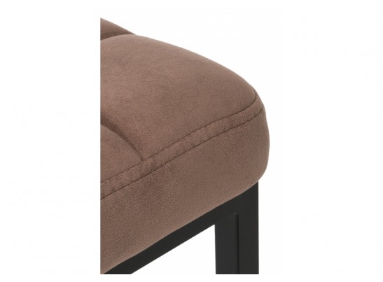 Барный стул Лофт ткань катания корица / черный матовый в Кургане