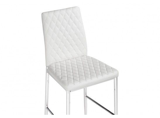 Барный стул Teon white / chrome в Кургане