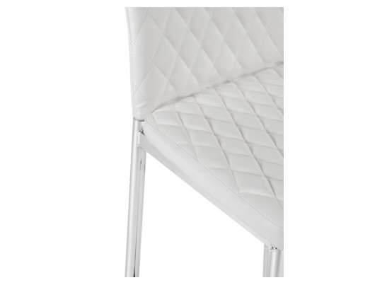 Барный стул Teon white / chrome в Кургане