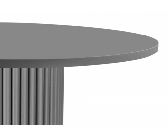 Деревянный стол Барел 100 серый / каркас серый