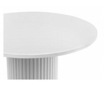 Деревянный стол Барел 89 белый / белый