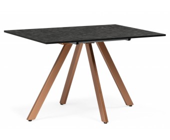 Деревянный стол Райн 116(160)x77 раздвижной малави / медь