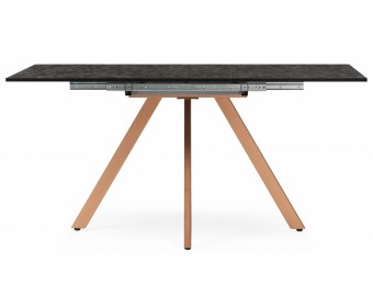 Деревянный стол Райн 116(160)x77 раздвижной малави / медь