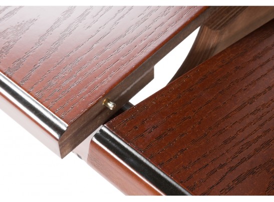 Деревянный стол Леджер 130(170)х75х77 патина / вишня в Кургане