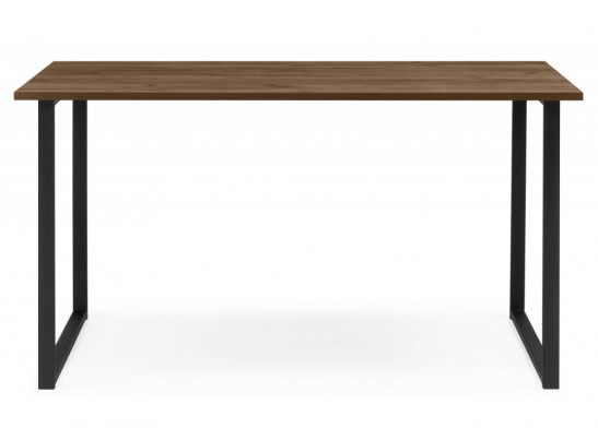 Деревянный стол Лиман 117 х 77 дуб крафт табачный / черный матовый в Кургане