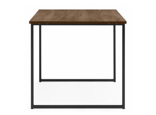 Деревянный стол Лиман 117 х 77 дуб крафт табачный / черный матовый в Кургане