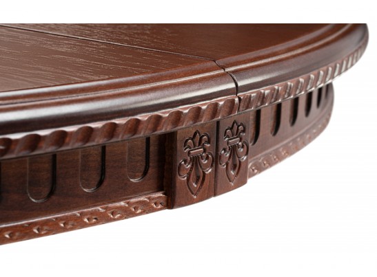 Деревянный стол Нозеан круглый миланский орех в Кургане