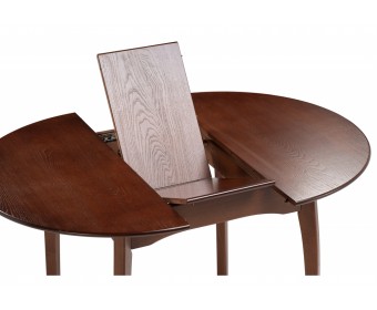 Деревянный стол Распи круглый миланский орех