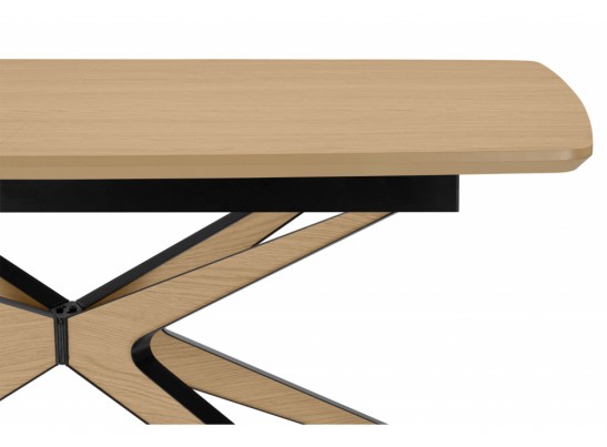 Деревянный стол Roxy 160(220)x90 светлый дуб в Кургане