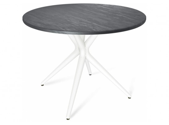 Деревянный стол SHT-TU30/90 белый / каменный уголь в Кургане