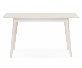 Деревянный стол Улаинс 110(140)х68х75 прямоугольный слоновая кость