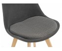 Деревянный стул Bonuss dark gray / wood в Кургане