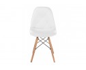 Деревянный стул Kvadro 1 white / wood в Кургане