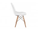 Деревянный стул Kvadro 1 white / wood в Кургане