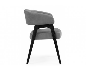 Деревянный стул Невада 1 ткань 234 / черное дерево