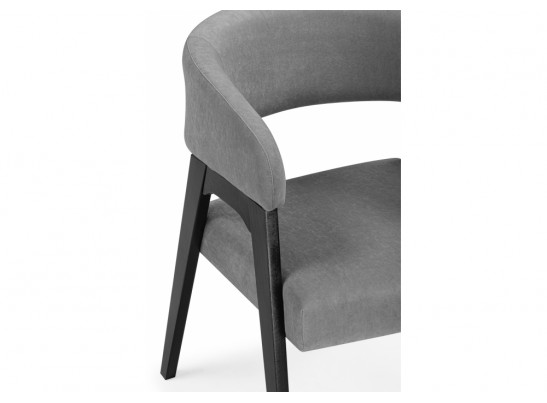 Деревянный стул Невада 1 ткань 234 / черное дерево в Кургане