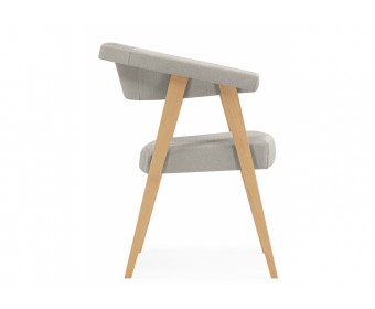 Деревянный стул Невада 2 натуральное дерево / ткань 135