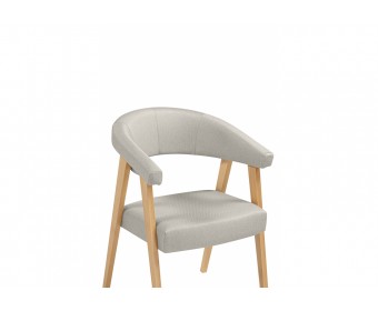 Деревянный стул Невада 2 натуральное дерево / ткань 135