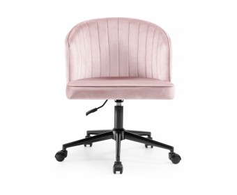 Компьютерное кресло Dani light pink / black