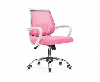 Компьютерное кресло Ergoplus pink / white