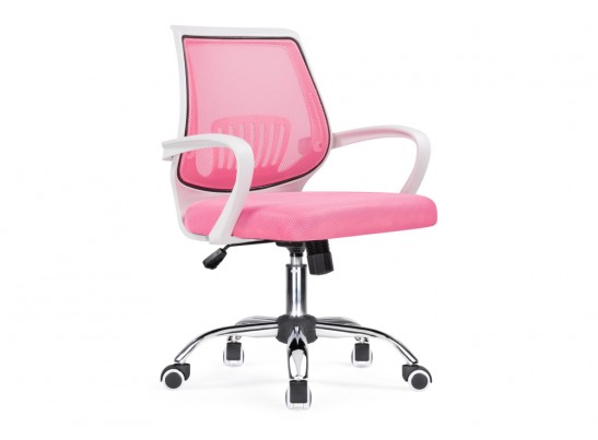 Компьютерное кресло Ergoplus pink / white в Кургане