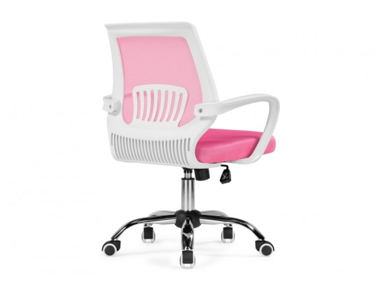 Компьютерное кресло Ergoplus pink / white в Кургане