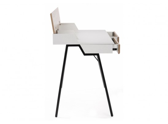 Компьютерный стол Avalon ivory white / black в Кургане