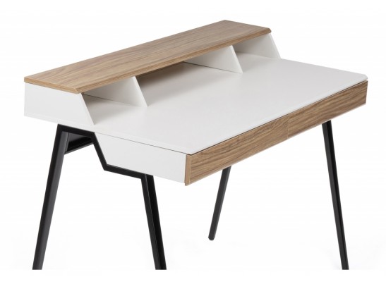 Компьютерный стол Avalon ivory white / black в Кургане