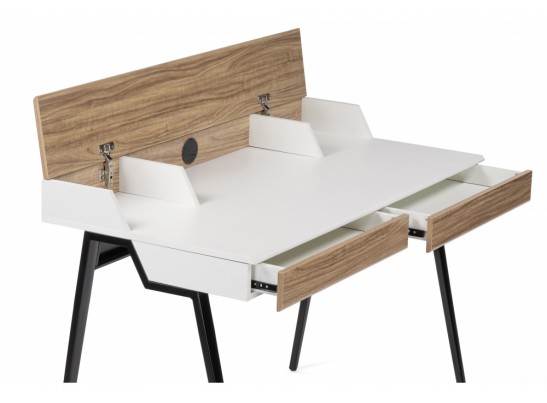 Компьютерный стол Avalon ivory white / black в Кургане