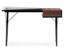 Компьютерный стол Koneli dark walnut / black в Кургане