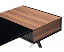 Компьютерный стол Koneli dark walnut / black в Кургане