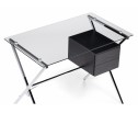 Компьютерный стол Monki black / chrome в Кургане