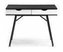 Компьютерный стол Soho black grained / white в Кургане