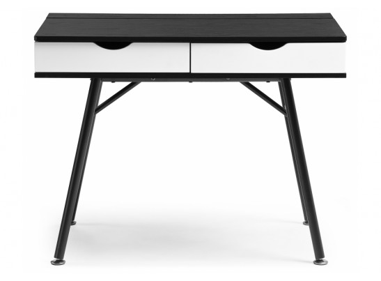 Компьютерный стол Soho black grained / white в Кургане