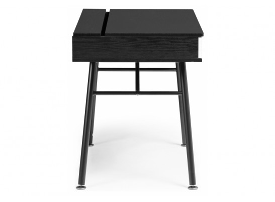 Компьютерный стол Soho black grained / white в Кургане