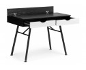 Компьютерный стол Soho black grained / white в Кургане