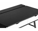 Компьютерный стол Soho black grained / white в Кургане