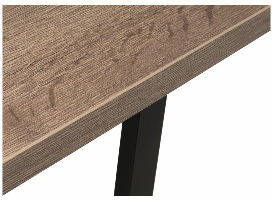 Консольный столик Пегас дуб галифакс / черный матовый в Кургане