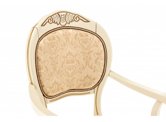 Кресло Лауро патина золото / бежевый в Кургане