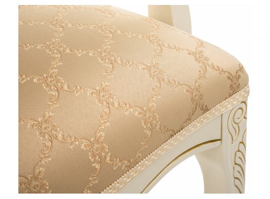 Кресло Лауро патина золото / бежевый тесьма 11 в Кургане