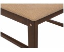 Обеденная группа Ludon (стол и 4 стула) espresso / beige в Кургане