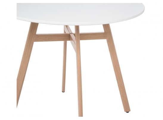 Обеденная группа Номиа 90 white / wood в Кургане