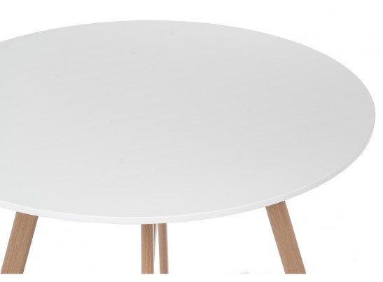 Обеденная группа Номиа 90 white / wood в Кургане