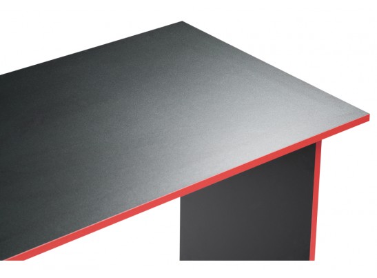 Письменный стол Эрмтрауд 110х60х75 черный / красный в Кургане