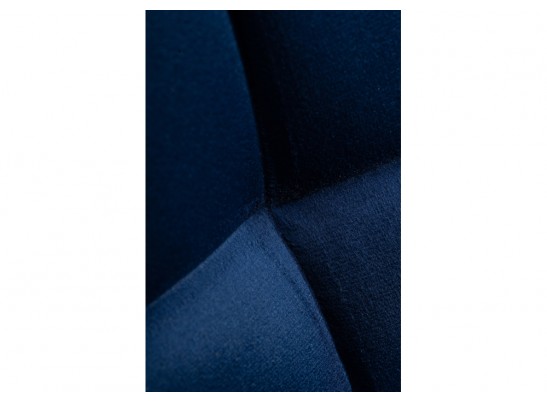 Полубарный стул Алст велюр синий / черный в Кургане