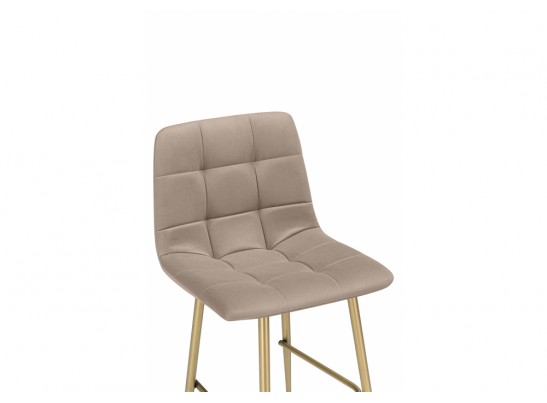 Полубарный стул Чилли Мини бежевый (zd 210) / золотой в Кургане